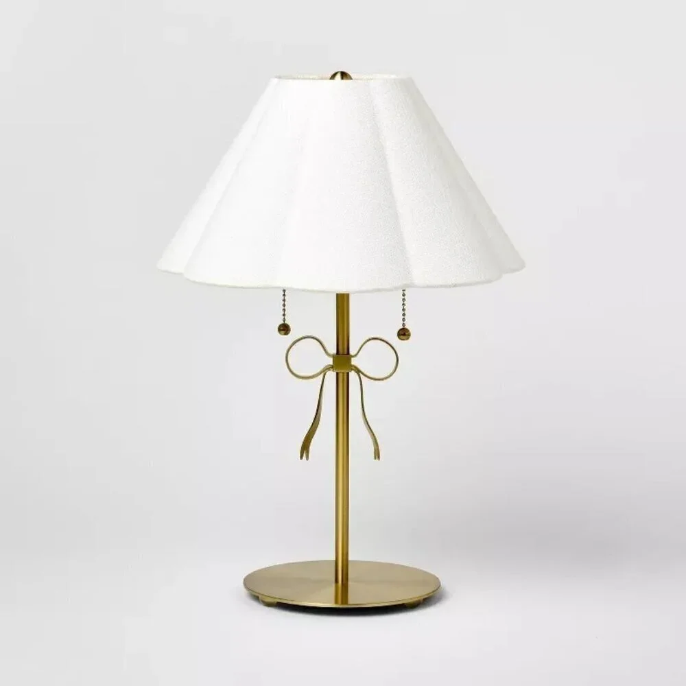Stick Lamp with Bow Brass - Threshold Studio McGee Target Spring 2025 New in Box